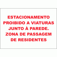 ESTACIONAMENTO PROIBIDO
