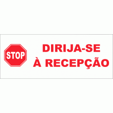 DIRIJA.SE À RECEPÇÃO