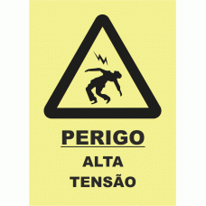 Perigo Alta tens&atilde;o