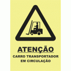 ATEN&Ccedil;&Atilde;O CARRO TRANSPORTADOR EM CIRCULA&Ccedil;&Atilde;O