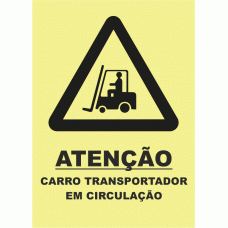 ATEN&Ccedil;&Atilde;O CARRO TRANSPORTADOR EM CIRCULA&Ccedil;&Atilde;O