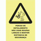 N&atilde;o usar roupas largas e manter dist&acirc;ncia de seguran&ccedil;a