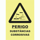 PERIGO SUBST&Acirc;NCIAS CORROSIVAS