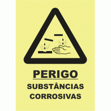 PERIGO SUBST&Acirc;NCIAS CORROSIVAS