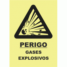 PERIGO GASES EXPLOSIVOS