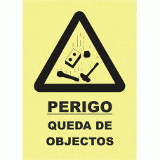 PERIGO QUEDA DE OBJECTOS