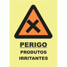 PERIGO PRODUTOS IRRITANTES