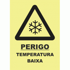 PERIGO TEMPERATURA BAIXA