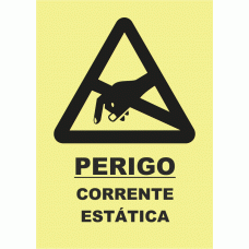 PERIGO CORRENTE EST&Aacute;TICA