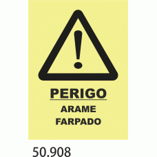 PERIGO ARAME FARPADO