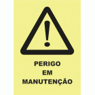 PERIGO EM MANUTEN&Ccedil;&Atilde;O