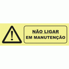 N&Atilde;O LIGAR EM MANUTEN&Ccedil;&Atilde;O