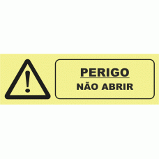 PERIGO N&Atilde;O ABRIR