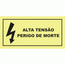 Alta tensão Perigo de morte