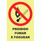 PROIBIDO FUMAR E FOGUEAR