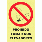 PROIBIDO FUMAR NOS ELEVADORES