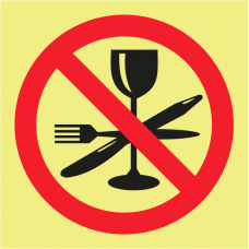 PROIBIDO BEBER E COMER