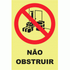N&Atilde;O OBSTRUIR 