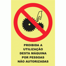 PROIBIDA A UTILIZA&Ccedil;&Atilde;O DESTA M&Aacute;QUINA POR PESSOAS N&Atilde;O AUTORIZADAS