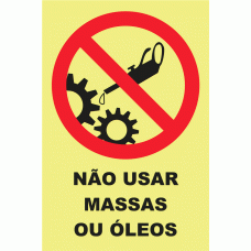 N&Atilde;O USAR MASSAS OU &Oacute;LEOS