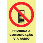 Proibida a comunica&ccedil;&atilde;o via r&aacute;dio