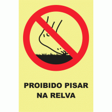 PROIBIDO PISAR NA RELVA