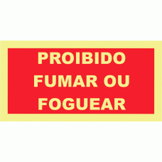 PROIBIDO FUMAR OU FOGUEAR 
