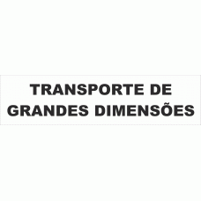 TRANSPORTES DE GRANDES DIMENSÕES