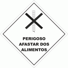 PERIGOSO AFASTAR DOS ALIMENTOS