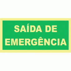 SAÍDA DE EMERGÊNCIA 