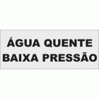 ÁGUA QUENTE BAIXA PRESSÃO